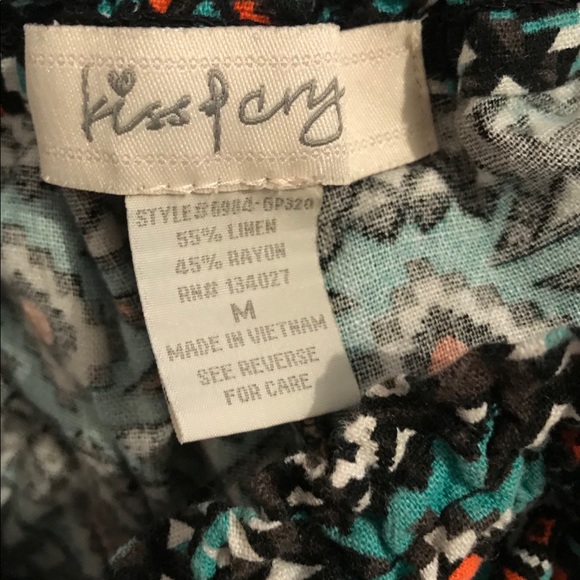 Aztec print shorts with pockets - Picture 5 of 5